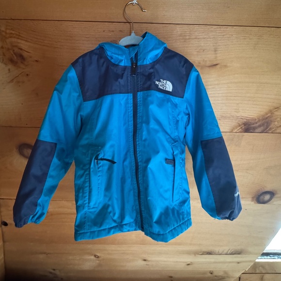 The North Face Other - Kids blue North Face rain jacket w/ fleece lining 4T